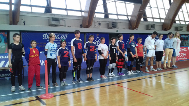 открытый турнир по голболу Щелковского муниципального района (спорт слепых)